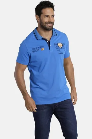 Jan Vanderstorm Poloshirt HALLFRED detailreiches Poloshirt - Verkäufer: VANDERSTORM VENTURES