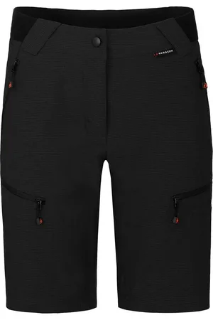 Bergson Outdoorhose PORI Bermuda Damen Wandershorts, robust, elastisch, Normalgrößen, - Verkäufer: