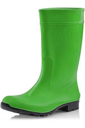 Ladeheid Lange Regenstiefel für Frauen LA-967 Gummistiefel Damen hoch und robust - Verkäufer: HISERT