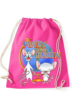 Blondie & Brownie Turnbeutel aus Baumwolle Pinky and the Brain Comic Cartoon Weltherrschaft - Verkäufer: Hubihu