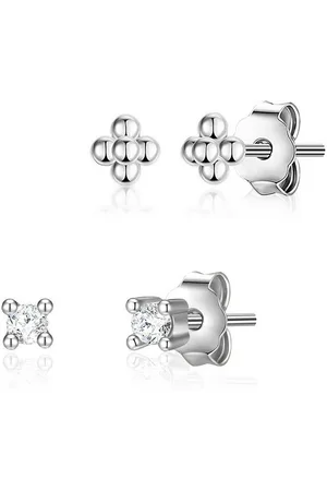 Glanzstücke Paar Ohrstecker silber, aus Sterling Silber - Verkäufer: Juvalia
