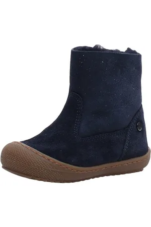 Naturino Stiefel Cozy Hug erste Schuhe Lammfellfutter Blau Schnürstiefelette - Verkäufer: Alex und Elis Kinderschuhe