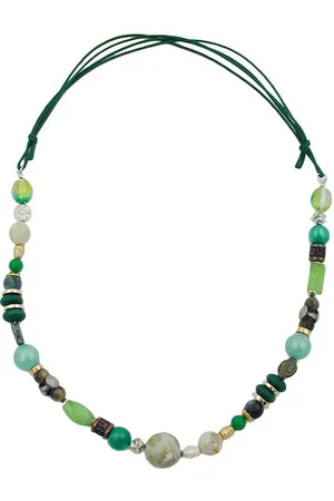 GALLAY Kette ohne Anhänger Kette hellgrün-dunkelgrün-tricolor (1-tlg) - Verkäufer: Cats Collection