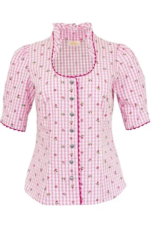Trachtenland Trachtenbluse Pierre Marcel Damen Blümchen Trachtenbluse Amelie - Verkäufer: