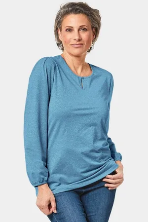 GOLDNER Langarmshirt Kurzgröße: Kurzgröße - Glanzshirt - Verkäufer: