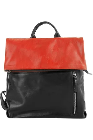 Cluty Cityrucksack, echt Leder, Made in Italy