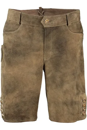 SPIETH & WENSKY Lederhose Leder-Shorts Pio schotter Ziegenleder - Verkäufer: Krüger Kleidung
