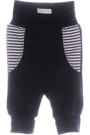 La Bortini Stoffhose Baby Hose Mitwachshose in gestreift Schlupfhose für Kinder elastisch, weich, neutral, unisex 44 50 56 62 68 74 80 86 92 98 - Verkäufer: A&O Baby-und Kindermoden