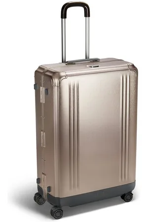 ZERO halliburton Hartschalen-Trolley Pursuit Aluminium, 4 Rollen, Aluminium - Verkäufer: WE LOVE BAGS