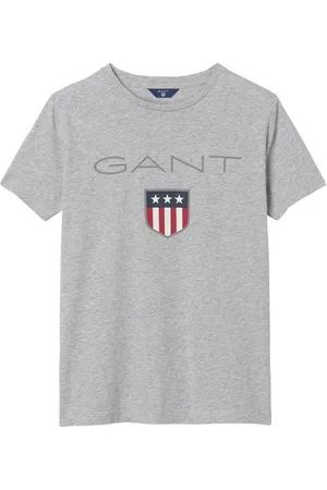GANT T-Shirt Jungen T-Shirt 1er Pack Baumwolle Shield Logo (Packung, 1er Pack) - Verkäufer: Yourfashionplace