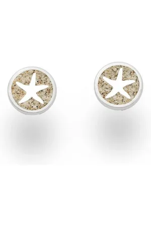 DUR Ohrring-Set Schmuck: Ohrring, Ohrstecker "Traum" mit Strandsand O5057 - Verkäufer: Strandsandschmuck
