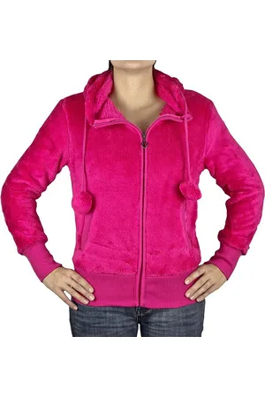 AvaMia Kapuzenpullover Damen Hoodie Kapuzenpullover mit Fleece 1794 Fütterung warm Pullover Frauen Reißverschluss Teddy Fütterung Bommel Bommeln - Verkäufer: PEROYORK