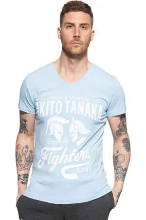 Akito tanaka T-Shirt Gladiator Fighters (1-tlg) mit coolem Kontrast-Print - Verkäufer: Deinetrends