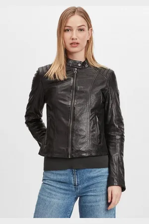 Mauritius Lederjacke »GW Juana LONTV« mit elastischem Bund - Verkäufer: Lederjackenstore
