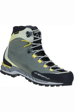 La Sportiva Trango Tech Leather Damen GTX Bergschuh grau/gelb Trekkingschuh - Verkäufer: beim-schaeftlmaier