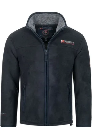 Geographical Norway Fleecejacke Herren Fleece Warm PolarFleece Teddyfell Futter Winter Jacke Outdoor - Verkäufer: fashion-victim-style