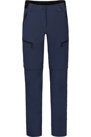 Bergson Outdoorhose PORI Zipp-Off Damen Wanderhose, robust, elastisch, Kurzgrößen, peacoat - Verkäufer: