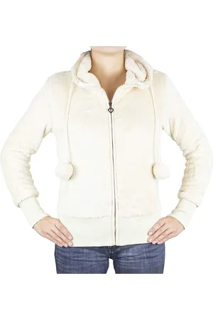 AvaMia Kapuzenpullover Damen Hoodie Kapuzenpullover mit Fleece 1794 Fütterung warm Pullover Frauen Reißverschluss Teddy Fütterung Bommel Bommeln - Verkäufer: PEROYORK