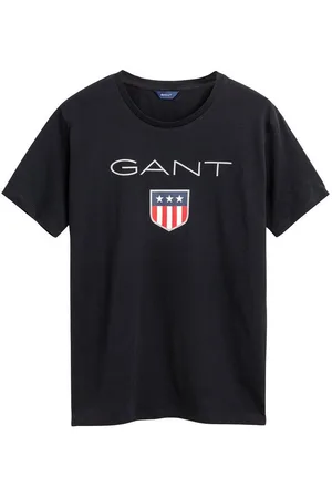 GANT T-Shirt Jungen T-Shirt 1er Pack Baumwolle Shield Logo (Packung, 1er Pack) - Verkäufer: Yourfashionplace