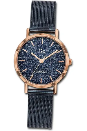 GO Girl Only Quarzuhr Edelstahl Damen Uhr 695948, (Analoguhr), Damenuhr mit Edelstahlarmband, rundes Gehäuse, klein (ca. 30mm), Fashi - Verkäufer: Fit4Style Silberschmuck - IMPPAC