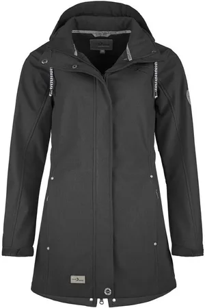Blue Wave Softshellmantel Damen Softshelljacke Biggi - Outdoor-Jacke Mantel Softshell - Verkäufer: tomBrook GmbH
