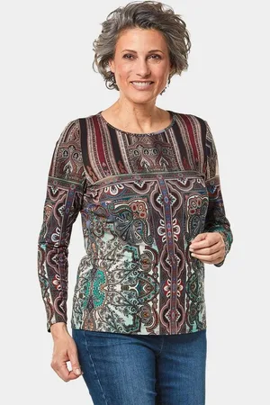 GOLDNER Print-Shirt Attraktives Druckshirt in einzigartigem Look - Verkäufer:
