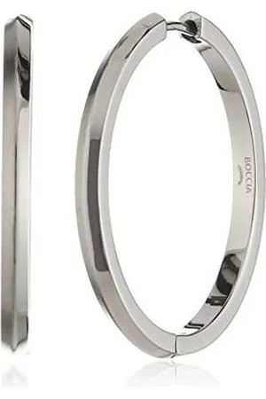 Boccia Paar Creolen Damen Creolen Titan poliert 0516-03 - Verkäufer: Schmuck-Uhren-Trends