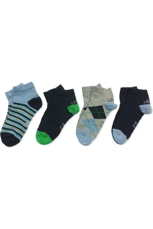 QS by s.Oliver Sneakersocken S21120 (Packung, 4-Paar, 4 Paar) Kinder Socken Jungen Mädchen Baumwolle Quarter-Socken Sneakersocken - Verkäufer: chic4home