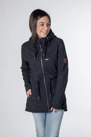 CNSRD Softshellparka CHARLOTTE D CS mit modischem Allover-Print - Verkäufer: Campingstore24