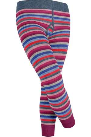 ESPRIT Strickstrumpfleggings Multicolor Stripe (1 St) mit Bio-Baumwolle - Verkäufer: FALKE