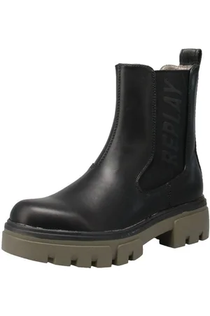 Replay GWL62 C0014S-1659BlackM.Green-37 Stiefel - Verkäufer: Schuhfieber