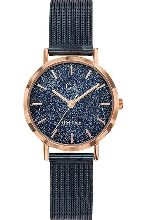 GO Girl Only Quarzuhr Damen Armbanduhr Analog, (Analoguhr), Damenuhr rund, klein (ca. 30mm), Edelstahlarmband , Casual - Verkäufer: Fit4Style Silberschmuck - IMPPAC