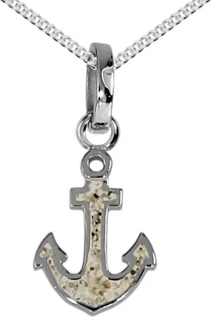 DUR Kette mit Anhänger - Hoffnung 2.0 - Strandsand - Silber 925/000 -, (2-tlg) - Verkäufer: OSTSEE-SCHMUCK