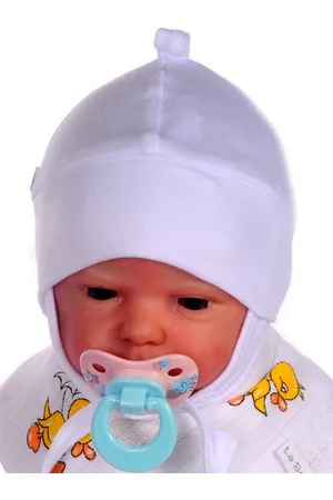 La Bortini Erstlingsmütze Mütze Babymütze Baby Haube in für Neugeborene aus reiner Baumwolle, 32 34 36 38 40 42 44 46 - Verkäufer: A&O Baby-und Kindermoden
