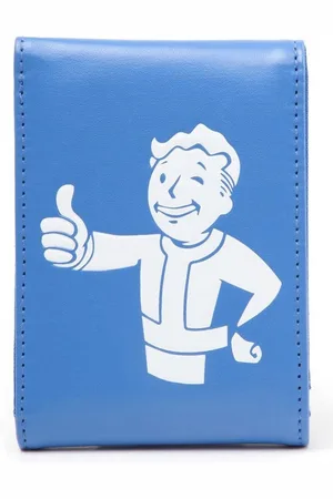 Bioworld Geldbörse FALLOUT4 Portmonee Computerspiele Online Games Gamer Geldbörse hellblau - Verkäufer: coole-fun-t-shirts