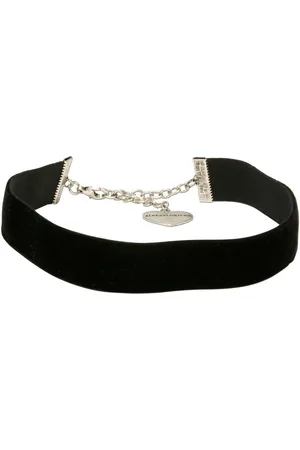 Alpenflüstern Choker Trachten-Samt-Kropfband breit (schwarz), - Trachtenkette enganliegend, Kropfkette elastisch, eleganter Damen-Trachtenschmuck, Samtkropfband - Verkäufer: