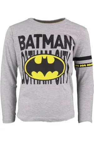 DC Comics Originals Langarmshirt Batman Jungen langarm Shirt Gr. 134 bis 164 - Verkäufer: WS-Trend