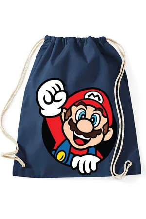 Blondie & Brownie Turnbeutel aus Baumwolle Mario Faut Retro Konsole Gaming - Verkäufer: Hubihu
