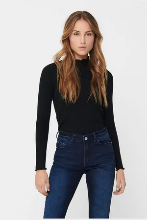 JACQUELINE DE YONG T-Shirt Dünnes Langarm Shirt Stehkragen JDYFRANSISKA JDYFRANSISKA L/S HIGHNECK TOP JRS NOOS - Verkäufer: ARIZONAS