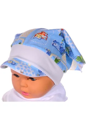 La Bortini Kopftuch Kopftuch Mütze für Baby und Kinder 39 - 48 cm Sommertuch Bandana, elastisch, weich, in gemustert Stirnband-Mütze - Verkäufer: A&O Baby-und Kindermoden