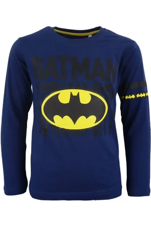 DC Comics Originals Langarmshirt Batman Jungen langarm Shirt Gr. 134 bis 164 - Verkäufer: WS-Trend