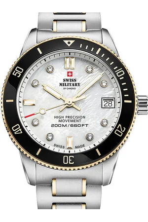 CHRONO Quarzuhr Swiss Military SM34089.04 Diver Damenuhr 37mm 20ATM Swiss Military SM34089.04 Diver Damenuhr 37mm 20ATM - Verkäufer: Timeshop24