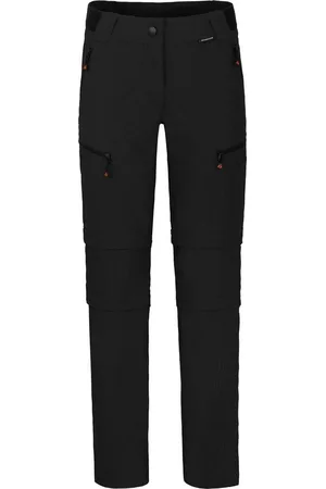 Bergson Outdoorhose PORI Doppel Zipp-Off mit T-ZIPP Damen Wanderhose, robust elastisch, Kurzgrößen, - Verkäufer: