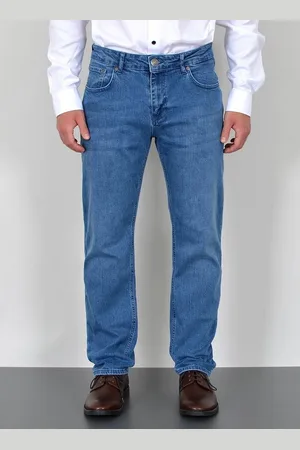 adam Straight-Jeans Herren Jeans Straight Hose Stretch Regular Fit Jeanshose Comfort Fit Straight Jeans Herren Hose normale Leibhöhe Jeans Gerade Schnitt - Verkäufer: Esra Jeans