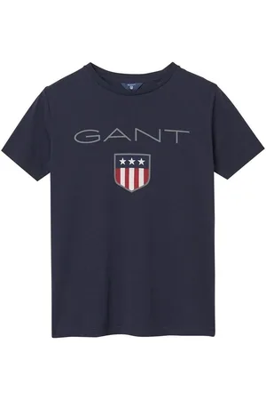 GANT T-Shirt Jungen T-Shirt 1er Pack Baumwolle Shield Logo (Packung, 1er Pack) - Verkäufer: Yourfashionplace