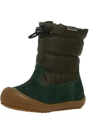 Naturino Stiefel Hochalpen erste Schuhe Wollfutter Wasserdicht Grün Schnürstiefelette - Verkäufer: Alex und Elis Kinderschuhe