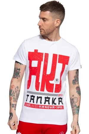 Akito tanaka T-Shirt Write (1-tlg) mit kontrastierendem Print - Verkäufer: Deinetrends