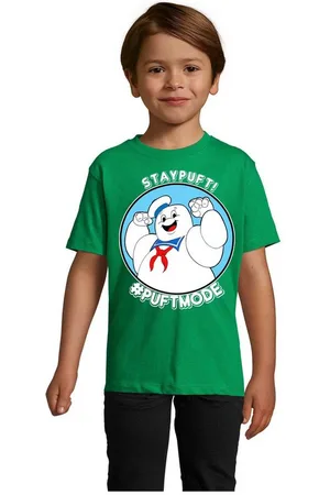 Blondie & Brownie T-Shirt Kinder Marshmallowman Ghostbusters Slimer Geisterjäger - Verkäufer: Hubihu