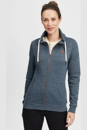 Oxmo Sweatjacke OXVicky Sweat Zip-Jacke Sweatshirtjacke mit Stehkragen - Verkäufer: meinemarkenmode