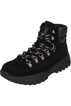 Woden IRIS TRACK SUEDE Schnürboots Black - Verkäufer: Shoedeal Jana Sievers e.K.
